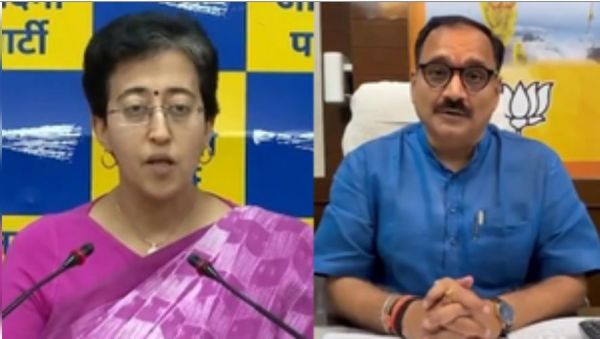 दिल्ली भाजपा ने आतिशी को भेजा कानूनी नोटिस