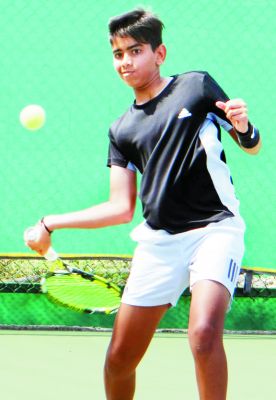 एशियन अंडर14 टेनिस टूर्नामेंट में  अर्श-हर्षा पहुंचे क्वार्टर फाइनल 