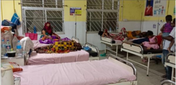 खुद बीमार है गुमला का सबसे बड़ा सदर अस्पताल, लचर व्यवस्था पर उठ रहे सवाल