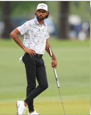 भारतीय अमेरिकी गोल्फर अक्षय भाटिया अगस्टा बर्थ से एक राउंड दूर