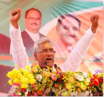 डंके की चोट पर तीसरी बार आएंगे पीएम मोदी, त्रिवेंद्र सिंह रावत की चुनावी हुंकार