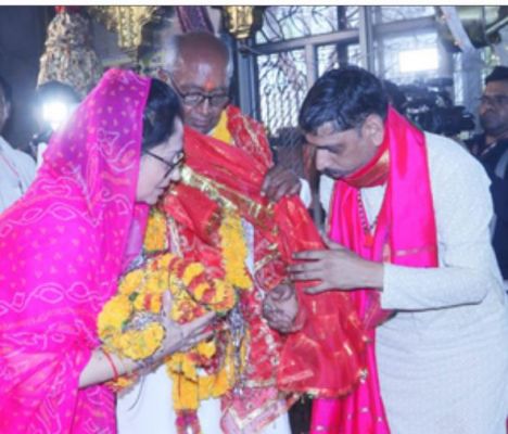 दिग्विजय सिंह ने नामांकन भरने से पहले की जालपा माता की पूजा