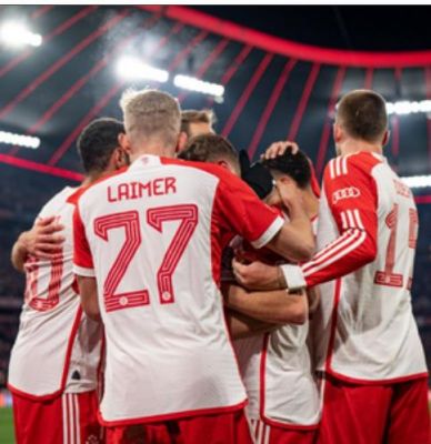 चैंपियंस लीग सेमीफाइनल में पहुंचने के लिए बायर्न ने आर्सेनल को हराया