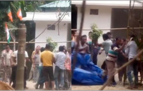 बंगाल के कूचबिहार में तृणमूल-बीजेपी कार्यकर्ताओं में झड़प के बाद भड़की हिंसा