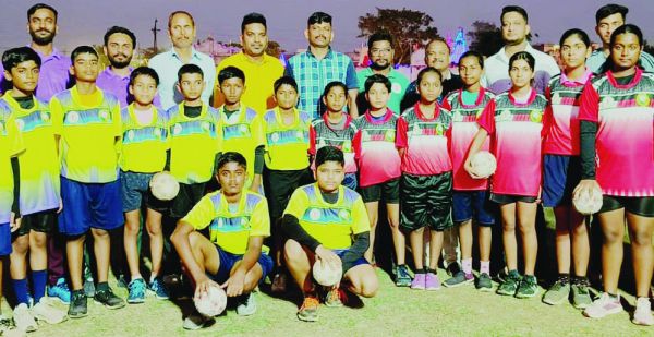 मिनी बालक एवं बालिका राष्ट्रीय हैंडबाल प्रतियोगिता में टीमें रवाना