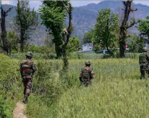 जम्मू-कश्मीर के बांदीपुरा में मुठभेड़ में दो जवान घायल