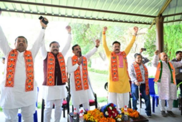 10 वर्षों में मोदी सरकार ने नए भारत का निर्माण किया : विष्णुदत्त शर्मा