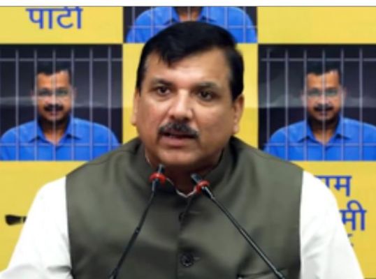 आप नेता संजय सिंह ने बीजेपी पर स्पेक्ट्रम आवंटन में लापरवाही बरतने का लगाया आरोप