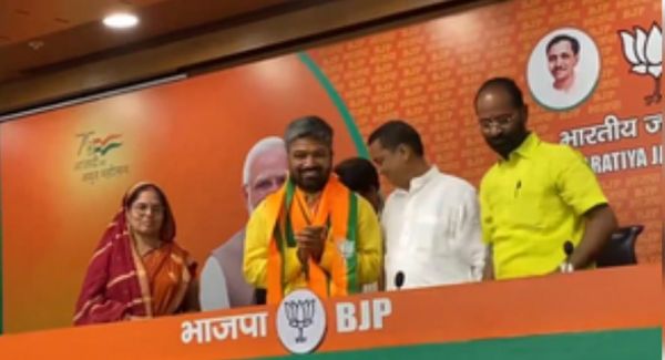 भाजपा में शामिल हुए बिहार के चर्चित यूटूबर मनीष कश्यप