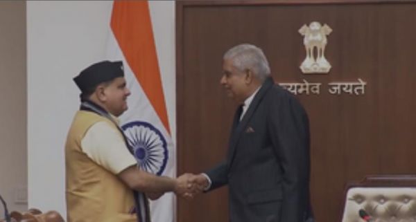 उत्तराखंड भाजपा अध्यक्ष महेंद्र भट्ट ने ली राज्यसभा सदस्यता की शपथ