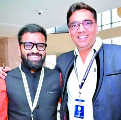 इश्रे रायपुर सब चैप्टर नवनियुक्त अध्यक्ष रवि जग्गी एवं उपाध्यक्ष सिद्धांत शर्मा ने ली शपथ