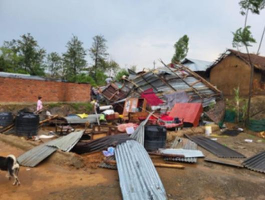 मणिपुर में भारी बारिश, ओलावृष्टि के बाद शैक्षणिक संस्थान दो दिन के लिए बंद