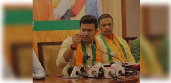 हसबैंड-वाइफ को जीत दिलाने में लगा विपक्ष, पारिवारिक सीट बचाना चुनौती : तेजस्वी सूर्या