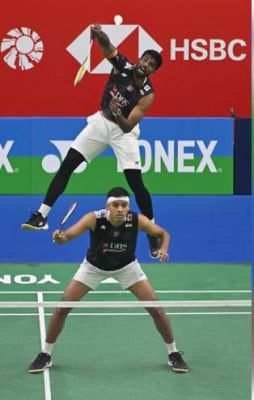 सात्विक-चिराग की जोड़ी दूसरे दौर में, प्रणय को शुरुआती मैच में मिली हार