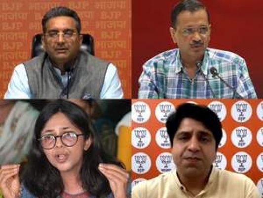 मालीवाल पर केजरीवाल की चुप्पी को लेकर भाजपा का प्रहार, कहा- हमला दिल्ली सीएम ने ही करवाया