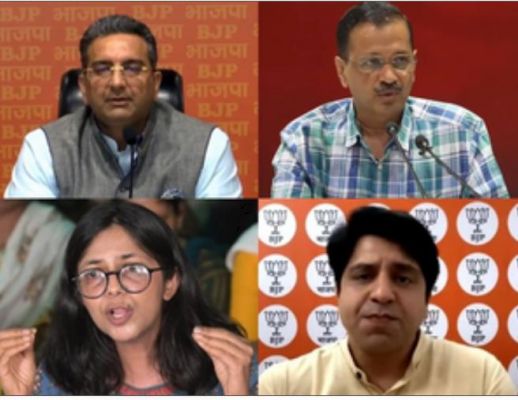 मालीवाल पर केजरीवाल की चुप्पी को लेकर भाजपा का प्रहार, कहा- हमला दिल्ली सीएम ने ही करवाया