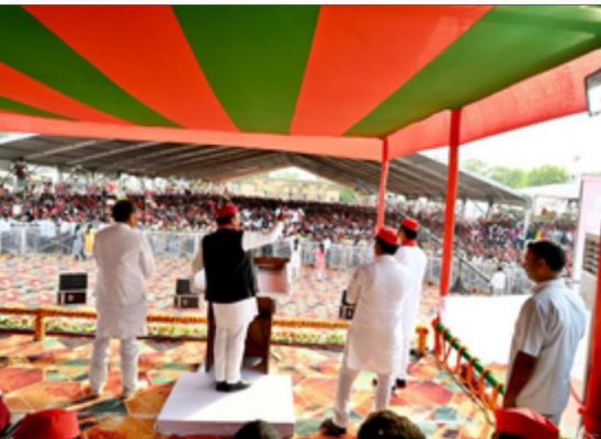 सातवें आसमान पर जनता का गुस्सा, भाजपा के लिए लगा रही 400 हार का नारा : अखिलेश यादव