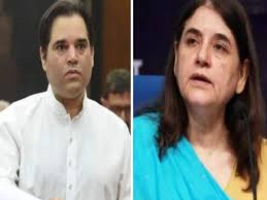 वरुण गांधी ने मां मेनका गांधी के लिए किया प्रचार : टिकट कटने के बाद पहली बार प्रचार में उतरे