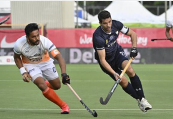 हरमनप्रीत की हैट्रिक से भारत ने अर्जेंटीना को 5-4 से हराया 