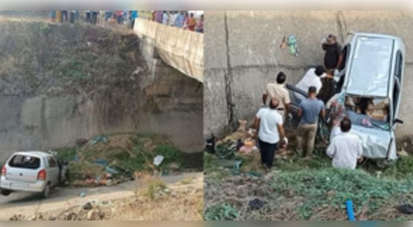 महाराष्ट्र : सांगली में नहर में 10 मीटर नीचे गिरी कार, एक ही परिवार के 6 की मौत 