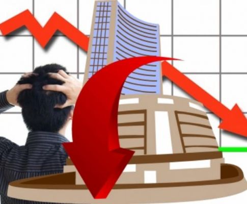 शेयर बाजार हुआ धड़ाम, सेंसेक्स 667 अंक फिसला