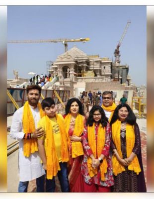 चिराग पासवान ने रामलला के किए दर्शन, बोले मोदी लेंगे तीसरी बार पीएम पद की शपथ 