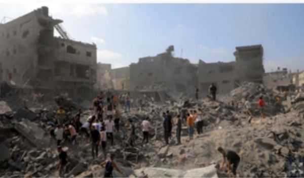 इजरायली सेना की वापसी के बाद गाजा के जबालिया शिविर में मिले 70 फिलिस्तीनियों के शव