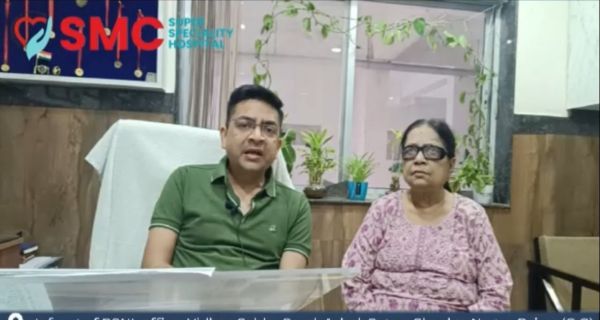 72 वर्षीय को एसएमसी अस्पताल में मिला बिना तार वाला पेसमेकर, अगले दिन स्वस्थ हो छुट्टी