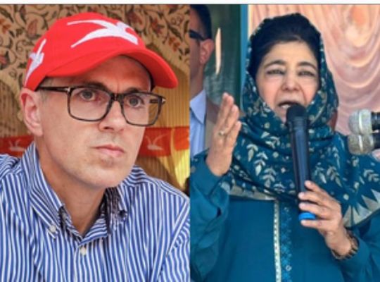 जम्मू-कश्मीर में उमर अब्दुल्ला, महबूबा मुफ्ती ने हार स्वीकार की