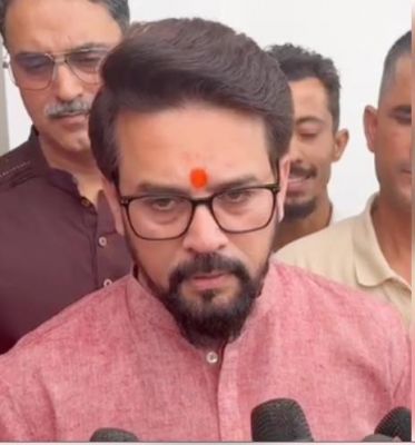 हमीरपुर से लगातार पांचवीं बार अनुराग ठाकुर जीते, कांग्रेस के सतपाल रायजादा को दी शिकस्त
