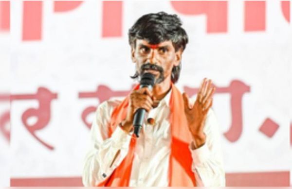 मराठा आरक्षण की मांग को लेकर मनोज जरांगे पाटिल ने फिर शुरू की भूख हड़ताल 
