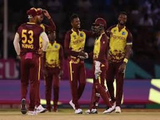 टी-20 वर्ल्ड कप में वेस्टइंडीज़ ने युगांडा को 134 रनों से हराया