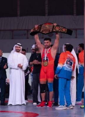 एमएमए की दुनिया में भारतीय पहलवान संग्राम सिंह की एंट्री 