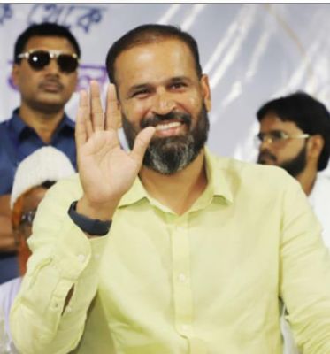 पूर्व क्रिकेटर और टीएमसी सांसद यूसुफ पठान पर अतिक्रमण का आरोप, वीएमसी ने भेजा नोटिस
