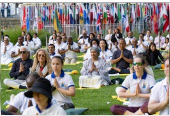 संयुक्त राष्ट्र में दिखेगी योग की एक करने की शक्ति, विभिन्न देशों के लोग एक साथ करेंगे योग 