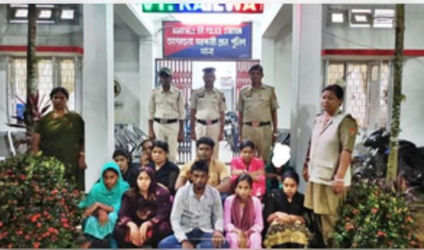 त्रिपुरा में अवैध रूप से प्रवेश करने के आरोप में नौ महिलाओं समेत 11 बांग्लादेशी गिरफ्तार 