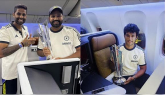 टीम इंडिया बारबाडोस से रवाना, गुरुवार सुबह 11 बजे पीएम मोदी से होगी मुलाकात 