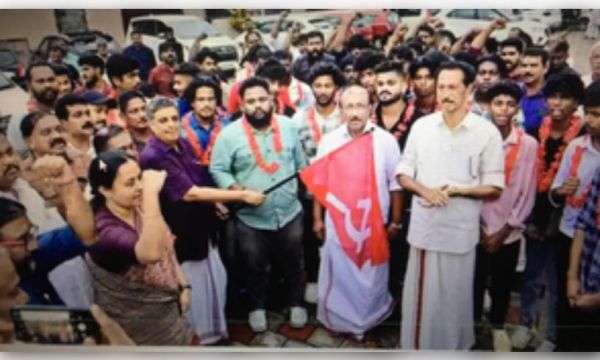 आपराधिक छवि वाले नेता को माकपा में शामिल करने पर पार्टी में असंतोष 