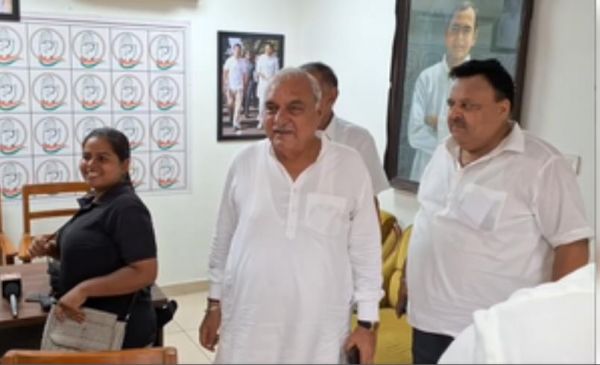 कांग्रेस की सरकार आने पर वृद्धावस्था पेंशन खटाखट छह हजार रुपये कर देंगे : भूपेंद्र सिंह हुड्डा