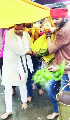 चंगोराभाठा से अश्वनी नगर जगनन्नाथ सेवा बाहूडा यात्रा