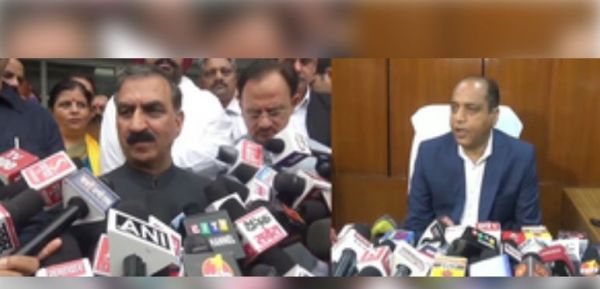 हिमाचल प्रदेश की वित्तीय स्थिति को लेकर ठाकुर और सुक्खू में वार-पलटवार 