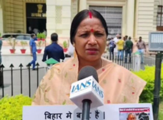 मुख्यमंत्री नीतीश कुमार ने कहीं का गुस्सा कहीं और निकाला: रेखा पासवान 