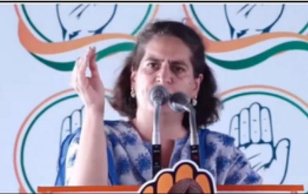 गाजा में इजरायल का 'नरसंहार' बंद होना चाहिए : प्रियंका गांधी 