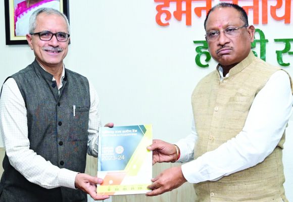 ग्रामीण बैंक अध्यक्ष की सीएम से भेंट