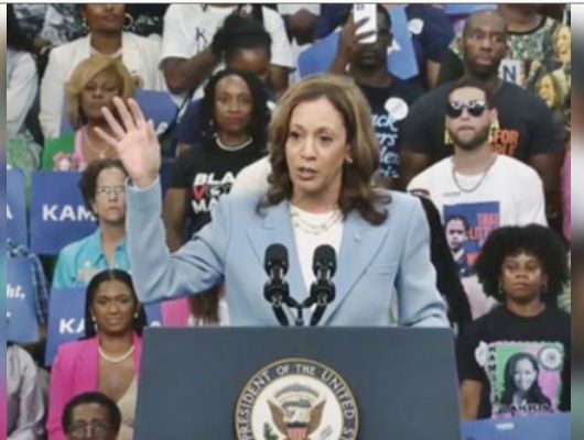 अमेरिकी राष्ट्रपति पद की उम्मीदवार बनने पर कमला हैरिस ने कहा, बस 95 दिन और