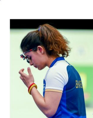 चौथे स्थान पर रही मनु भाकर, पदक हैट्रिक का सपना टूटा 