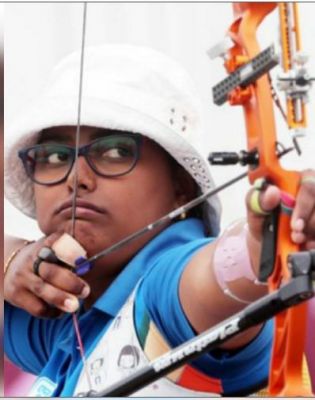 दीपिका कुमारी महिला व्यक्तिगत तीरंदाजी के क्वार्टरफाइनल में, भजन बाहर 