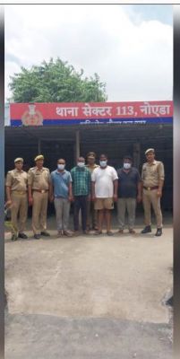नोएडा में आरोपियों से रिमांड पर पूछताछ के बाद 5 और लग्जरी कार बरामद 