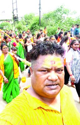 सर्व धर्म सद्भाव कावड़  यात्रा निकाली गई