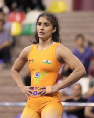 विनेश फोगाट बड़ा उलटफेर करते हुए 50 किग्रा के क्वार्टर फाइनल में 